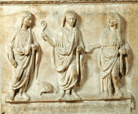 Auguste en augure grec