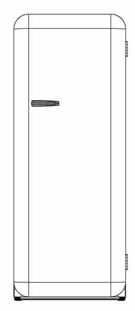counterfeit SMEG fridge