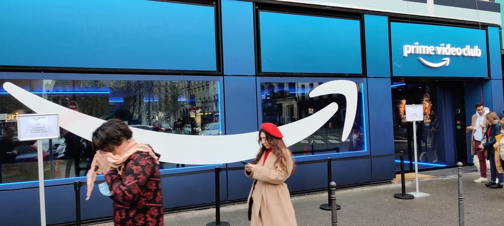 Il pop-up store di Amazon Prime Video dice molto sul mercato dello streaming