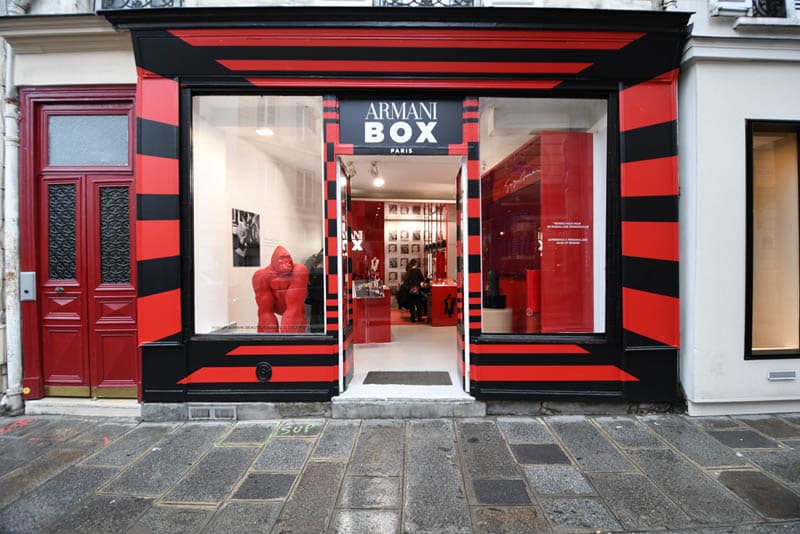 De Armani Box pop-up winkel: een use case om loyauteit te stimuleren