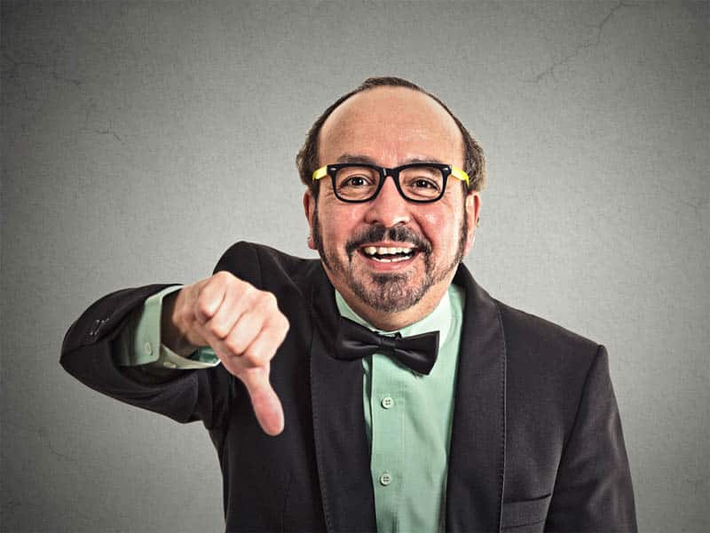 Illustratie van onze post "Tevredenheidsonderzoeken: hoe nutteloze resultaten verkrijgen?"