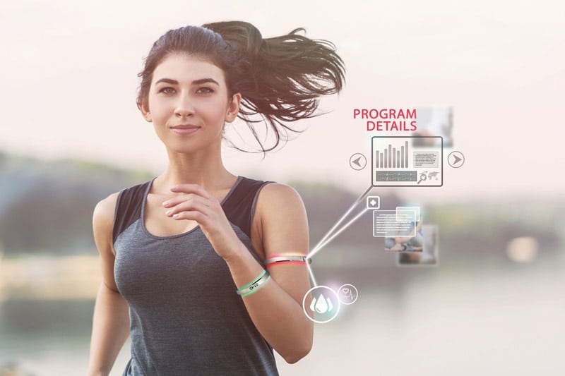 Illustratie van onze post "Slimme verzekering: betrouwbaarheid van slimme armbanden en hacking"