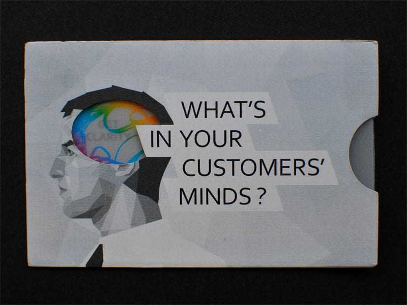 Design Thinking helped us imagine creative business cards