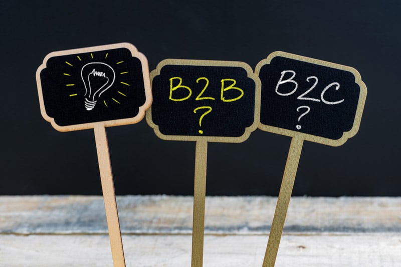 What are the differences between B2B market research and B2C market research