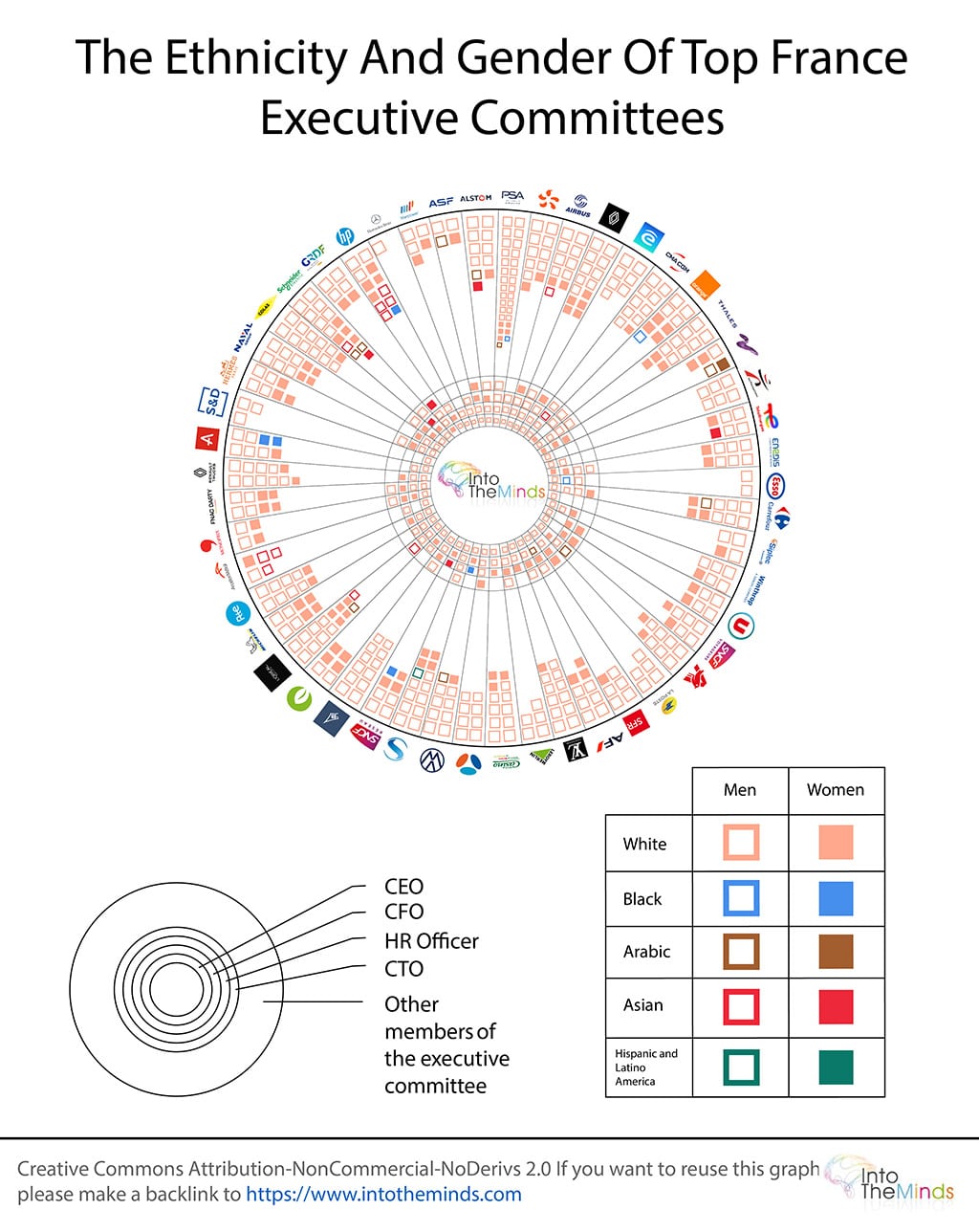 diversity in French executive committees (gender and ethnic diversity)