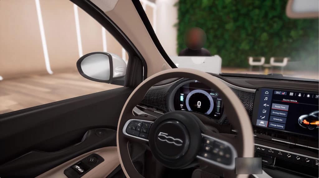 Fiat Metaverse Store Online-Kundenerlebnis
