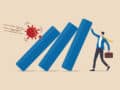 Illustratie van onze post "Covid-19: impact op de markt van IT-consultancy en vooruitzichten"