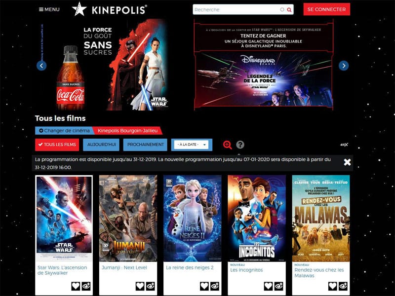 Star Wars 9 : Kinépolis transforme votre curseur de souris en sabre laser