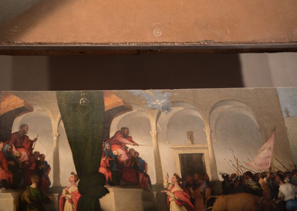 Legend of Saint Lucy (detai) by Lorenzo Lotto