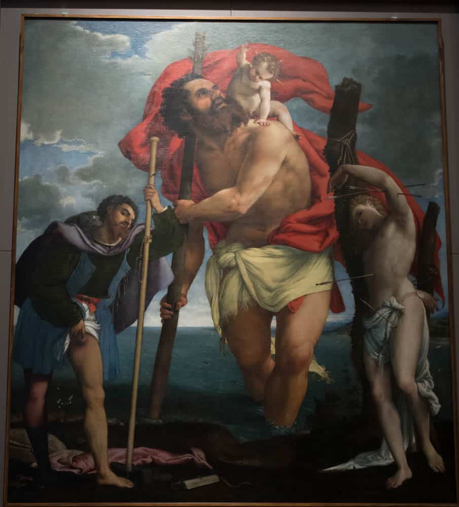 St. Christopher by Lorenzo Lotto (1531)