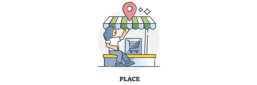 marketing mix 4P place