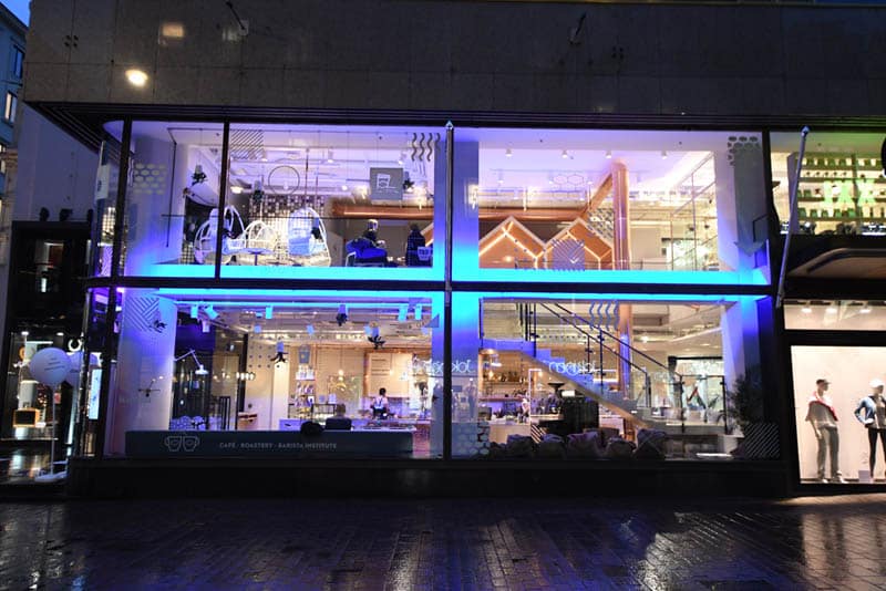 Retail innovation : visit of Paulig Kulma coffee store in Helsinki