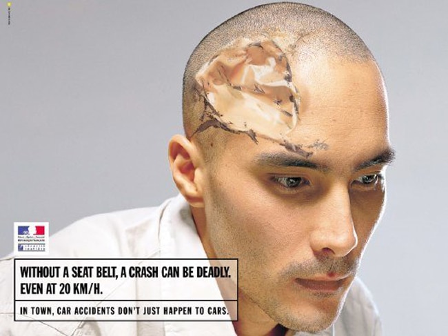 road safety campaign in France
