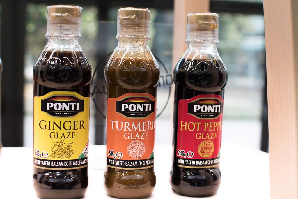 gamme de vinaigres Ponti