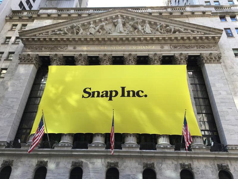 64% de la valeur évaporée en 18 mois : Snapchat dans la tourmente
