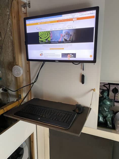 Ma station de travail debout
