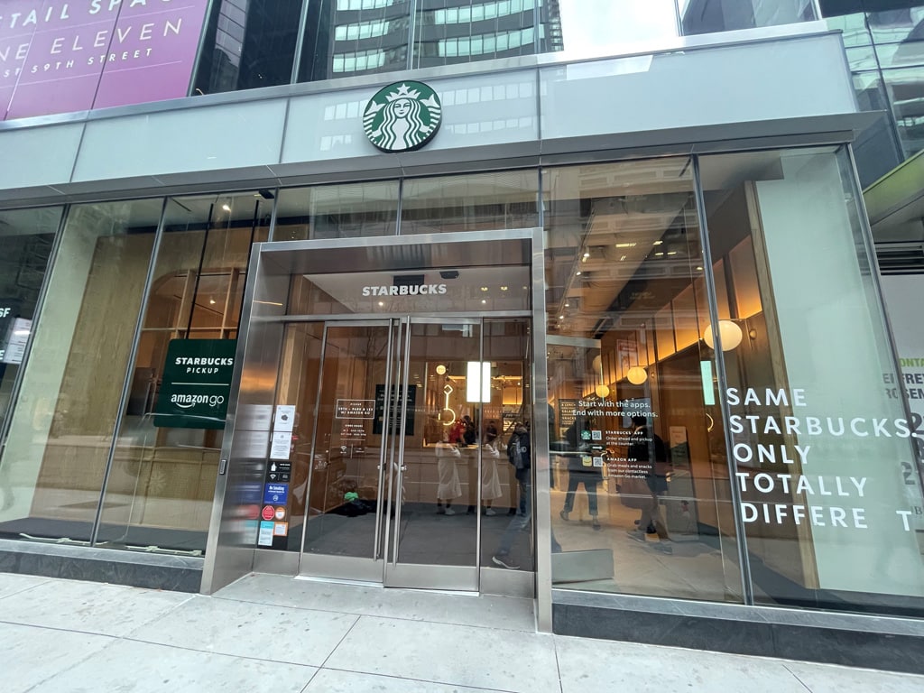 Starbucks und Amazon Go eröffnen einen gemeinsamen Store in New York