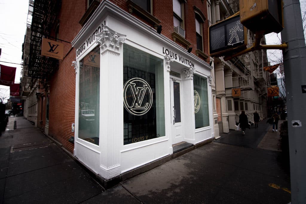 vuitton popup store