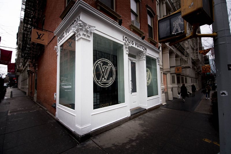 Louis Vuitton’s latest popup store in New-York open until 10 March 18